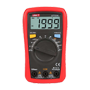 LCD håndholdt digital multimeter - DC og AC spændingsmåling op til 250V - DC strømmåling op til 10A - NCV funktion (berøringsfri V detektion) - Modstandsmåling - Summer til kontinuitetstest