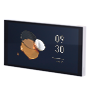 Aqara Touchscreen Touch Panel Hub S1 Plus - LCD Display / Hub Domotic Koncentrator - WiFi / Zigbee / Bluetooth / Matter Forbindelse - 2 integrerede kontakter - 2 trådløse kontakter - Understøtter Apple Homekit, Google, Alexa