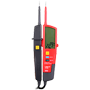Kontaktfri AC/DC spændingsdetektor - LCD display - Høj og lav spændingstilstand op til 690 V - Lydadvarsel og synlig LED - Automatisk slukning - Vejrbestandig IP65