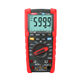 True RMS industrielt digitalt multimeter - IP65 og 2 m faldtestet - DC og AC måling op til 1000V / 20A - Integreret lommelygte - Modstand, kapacitans og frekvensmåling - Summer til kontinuitetstest