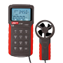Split type anemometer - Højpræcisions vindhastigheds sensor - Temperatursensor - Automatisk slukning | Hukommelse - Maksimum og Minimum værdier - Bagbelyst LCD display