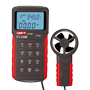 Split type anemometer - Højpræcisions vindhastigheds sensor - Temperatursensor - Automatisk slukning | Hukommelse - PC forbindelse via USB - Bagbelyst LCD display