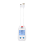 UNI-T Dual strøm og spændingsmåler - Enkel USB Type A og Type C forbindelse - Gør det muligt at kende spænding og strøm på den strømforsynede enhed - Indgangsspænding 4~24V DC - Maksimal strøm 5A - LCD display