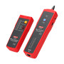 Kabeltester - Kabelstatus check RJ45/RJ11 - Signalstyrke indikatorlys - Defekt kabelplaceringsfinder og live tracking - Automatisk lukning