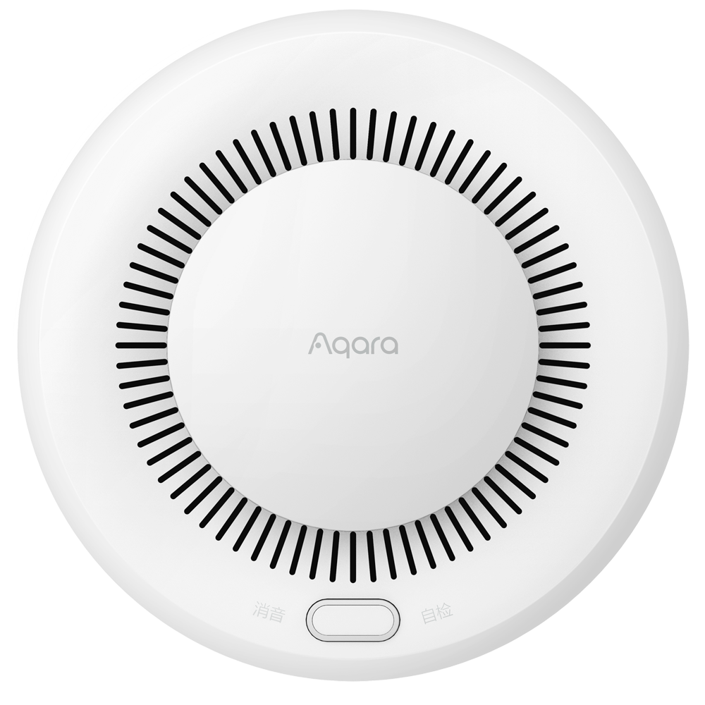 Aqara Røgalarm Sensor - Fotoelektrisk sensor - Zigbee 3.0 - Kræver AQARA HUB - Batteri op til 10 års levetid - Understøtter Apple Homekit, Google, Alexa