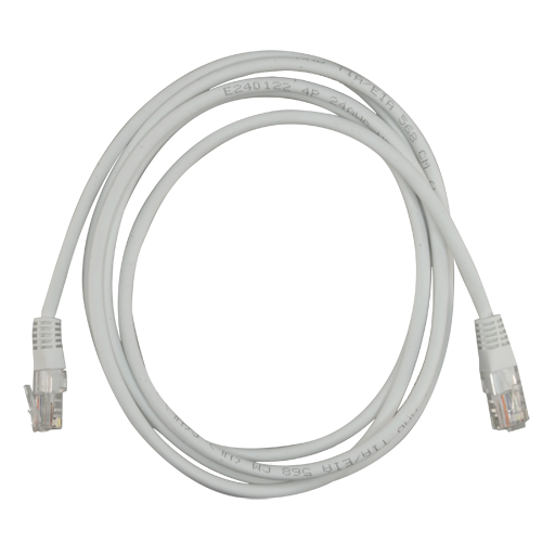Safire UTP kabel - Ethernet - RJ45 Stik - Category 5E - 2 m - Hvid farve