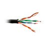 UTP kabel - Category 5E - Spole med 305 meter - OFC leder, 99,9% ren kobber - Diameter 5,5 mm - Speciel kappe til udendørs brug