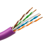 Halogenfrit stivt UTP kabel - Category 6 - Overholder 90m Fluke test - OFC leder, renhed 99,9% kobber - Spole på 305 meter - Diameter 5,5 mm