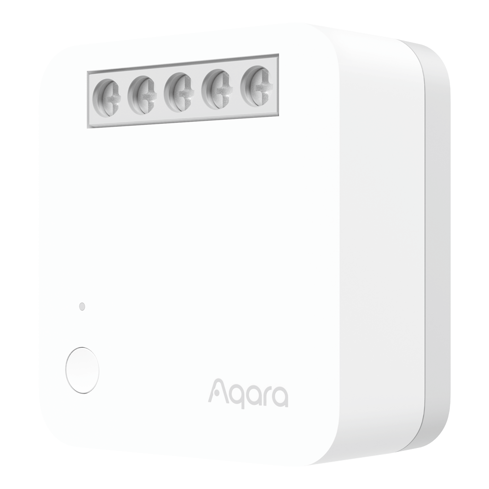 Aqara Enkelt Modul T1 Neutral - Zigbee 3.0 - Kræver AQARA HUB - Forbrugsmåler - Højspændingsbeskyttelse - Understøtter Apple Homekit, Google, Alexa