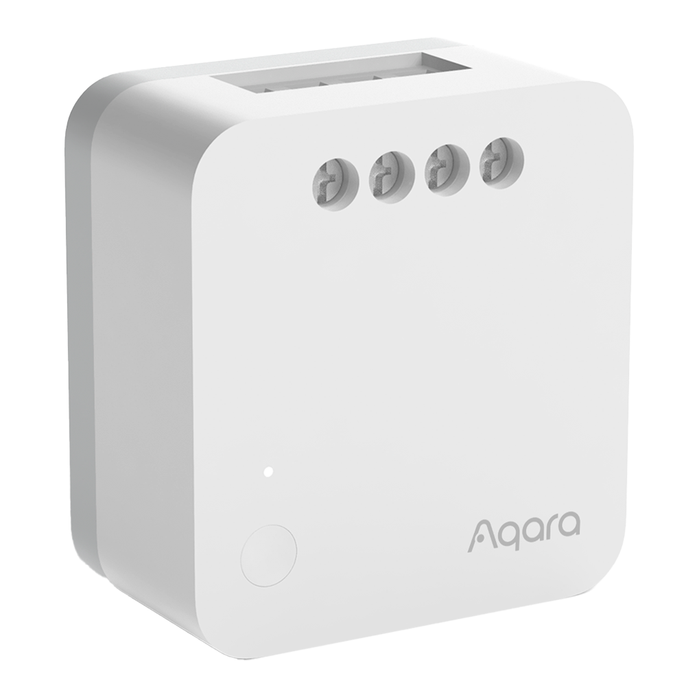 Aqara Enkelt Kontrolmodul T1 - Zigbee 3.0 - Kræver AQARA HUB - Forbrugsmåler - Højspændingsbeskyttelse - Understøtter Apple Homekit, Google, Alexa