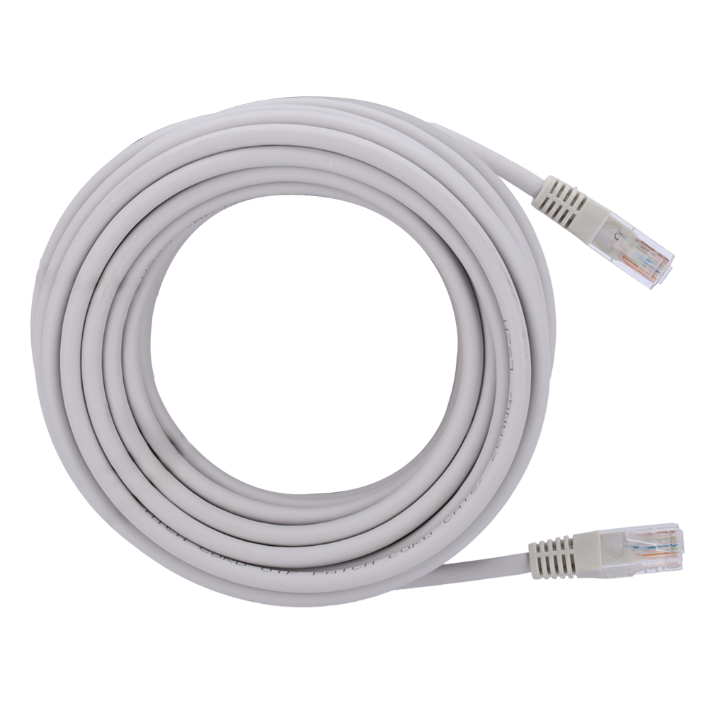 UTP kabel - Ethernet - RJ45 stik - Category 6 - 10 m - Hvid farve