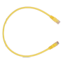 UTP kabel - Ethernet - RJ45 stik - Category 6 - 1 m - Gul