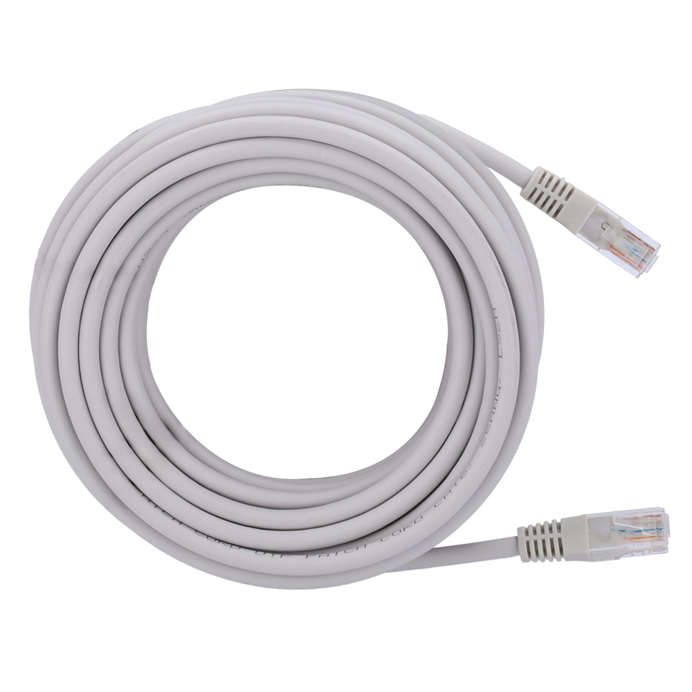 UTP kabel - Ethernet - RJ45 stik - Category 6 - 20 m - Hvid
