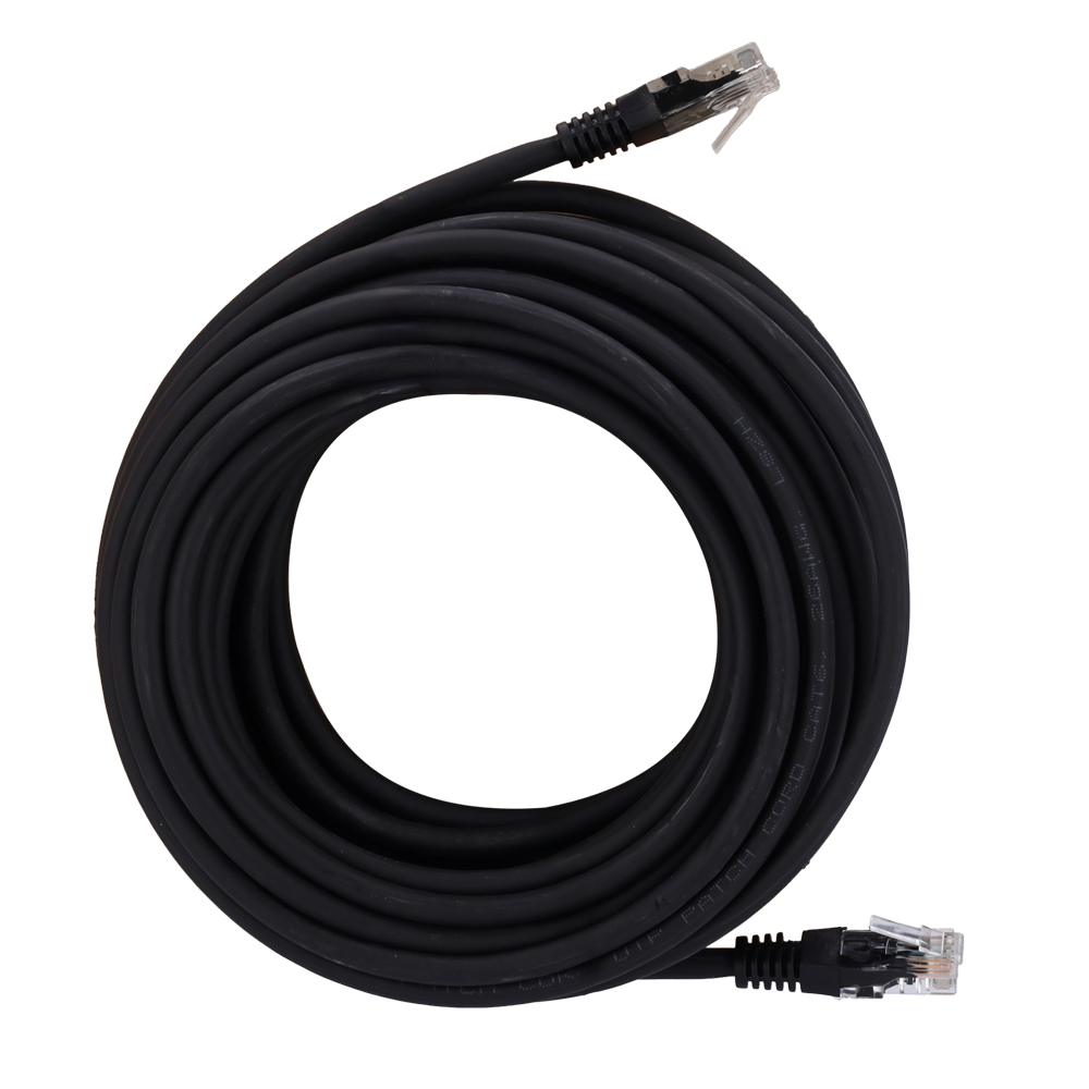 UTP kabel - Ethernet - RJ45 stik - Category 6 - 5 m - Sort farve