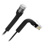 Fleksibelt UTP kabel - Ethernet - RJ45 stik - Category 6A - 3 m - Blå farve