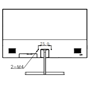 Monitor 22" - FHD opløsning - Opdateringsfrekvens 60/75 Hz - Kontrast 3000:1 - Responstid 20 ms