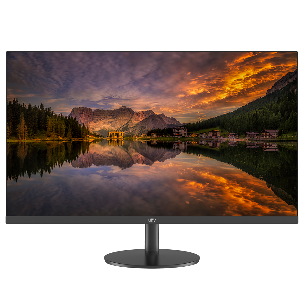 Monitor 27" - FHD opløsning - Opdateringsfrekvens 60Hz - Kontrast 4000:1 - Responstid 14 ms