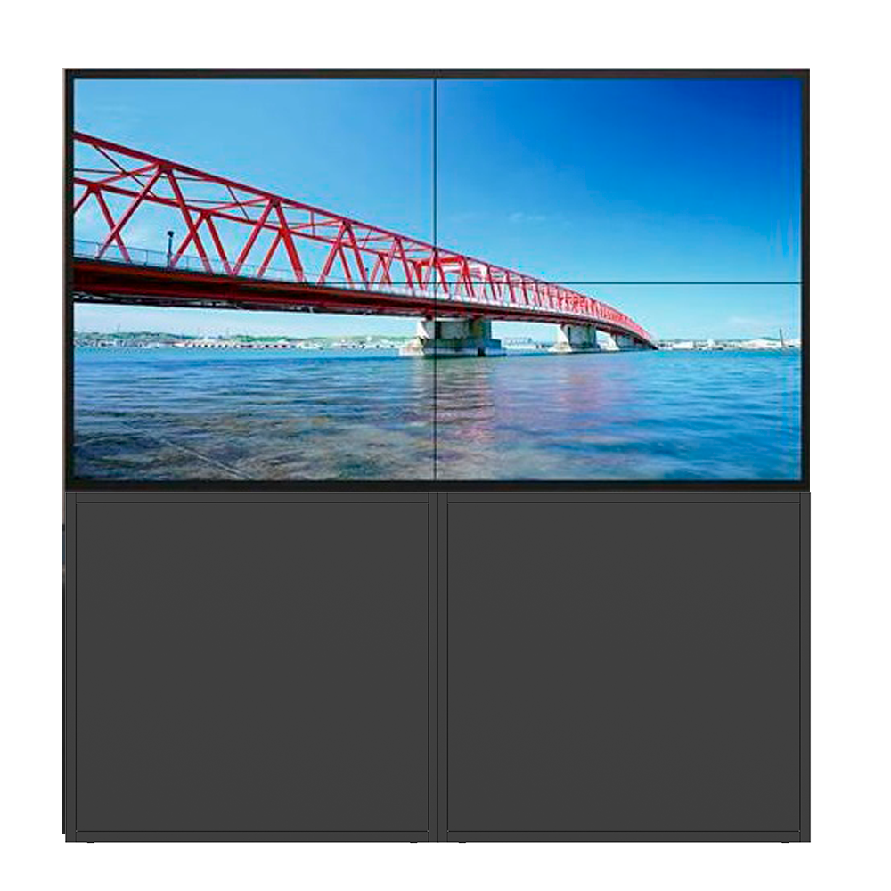 Videowall kit 2x2 - Inkluderer monitorer - Inkluderer gulvstativ - Daisy chain via HDMI