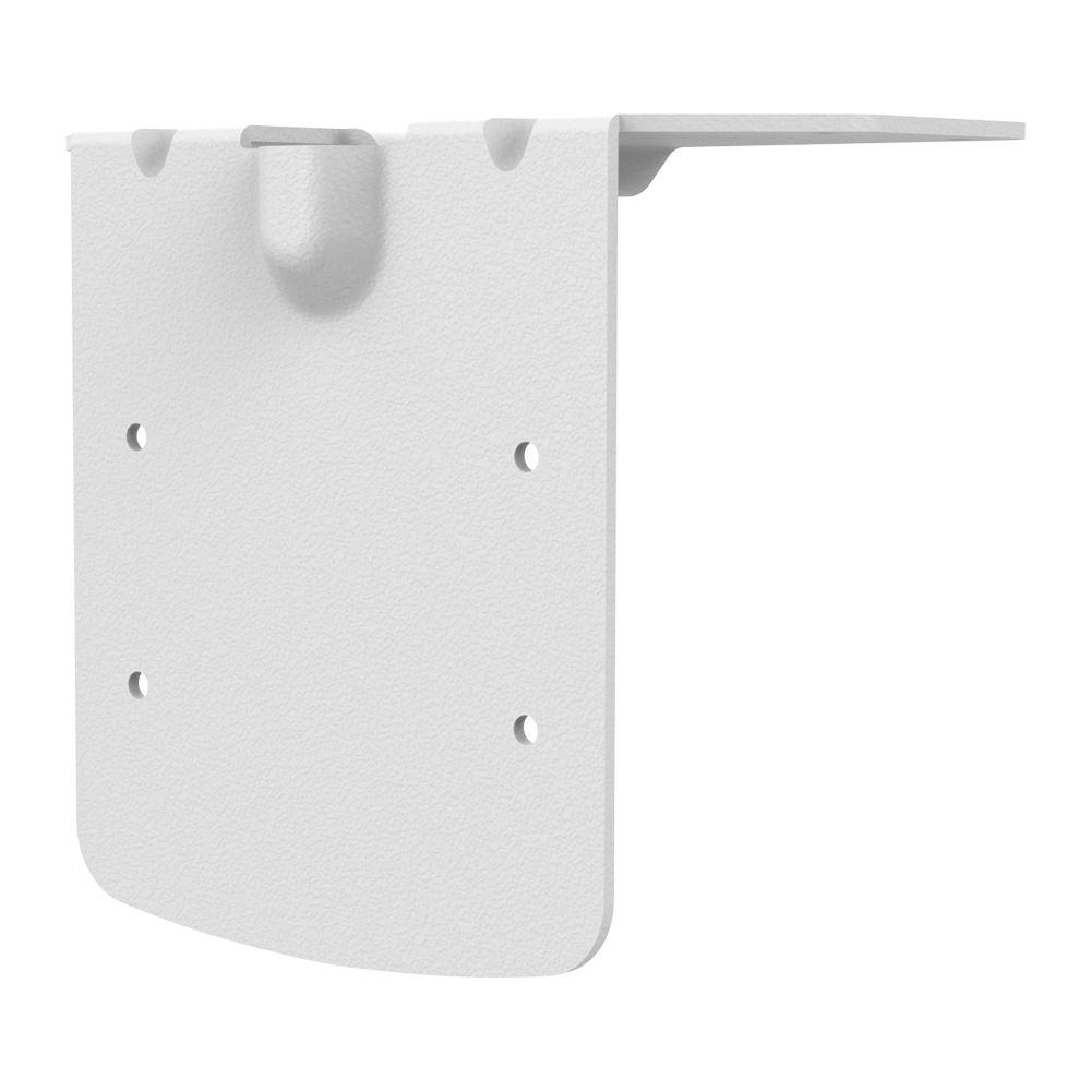 Beslag - Standardgevind - Egnet til indendørs og udendørs brug - 104 mm (H) x 131 mm (B) x 67 mm (D) - Hvid farve