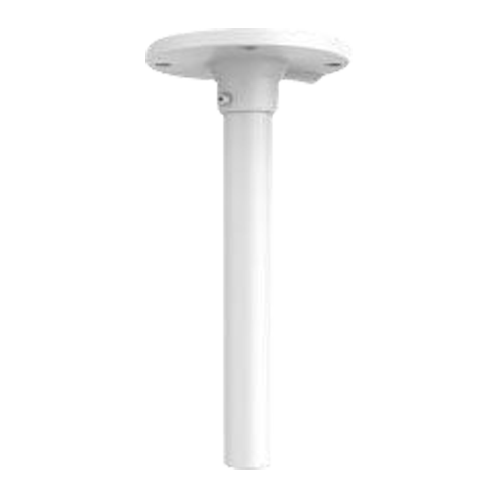 Vægbeslag - Til speed dome - Egnet til udendørs brug - Hvid farve 223 mm (H) x 110 mm (diameter) - Kabelgennemføring