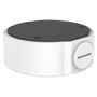 Forgreningsboks - Til dome kameraer - Egnet til udendørs brug - Væg eller loft installation - Kabelgennemføring - Hvid farve 36 mm (H) x 106,6 mm (Ø)