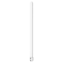 Loftbeslag - Til dome kameraer - Højde 520 mm | 32 (Ø) mm - Egnet til udendørs brug - Hvid farve - Lavet af aluminium