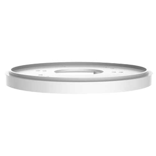 Adapter - Til dome-kameraer - Aluminiumslegering - Hvid farve - Kabeldurchføring - 145 mm (Bunddiameter) x 13 (b)