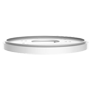 Adapter - Til dome-kameraer - Aluminiumslegering - Hvid farve - Kabeldurchføring - 145 mm (Bunddiameter) x 13 (b)
