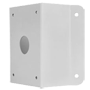 Hjørnebeslag - Til UNIVIEW kameraer - Egnet til udendørs brug - Hvid farve - Kabeldurchføring - 215 mm (H) x 210 (B) x 122 (D) mm