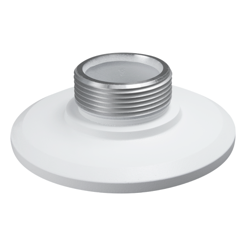Adapter til dome-kameraer - Fremstillet af aluminium - 44 (H) x 149 (Ø) mm - Kabeldurchføring