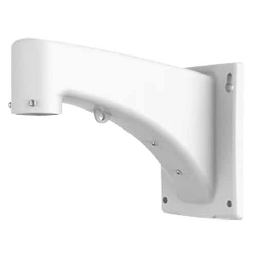 Vægbeslag - Til motoriserede domes - Egnet til udendørs brug - Hvid farve - Kabelgennemføring - 216 mm (H) x 141 (B) x 314 (D) mm