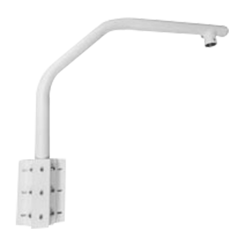 Svanebeslag - Til speed domes - Egnet til udendørs brug - Hvid farve - Kabelgennemføring - 879 mm (H) x 166mm (B) x 831 (D) mm
