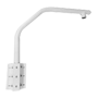 Svanebeslag - Til speed domes - Egnet til udendørs brug - Hvid farve - Kabelgennemføring - 879 mm (H) x 166mm (B) x 831 (D) mm