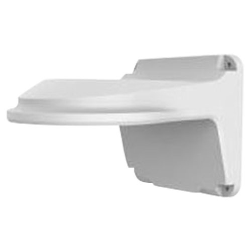 Vægbeslag - Til dome kameraer - Egnet til udendørs brug - Hvid farve - Kabelgennemføring - 126 (H) x 126 (B) x 183 (D) mm