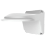 Vægbeslag - Til dome kameraer - Egnet til udendørs brug - Hvid farve - Kabelgennemføring - 125 mm (H) x 125 (B) x 208 (D)