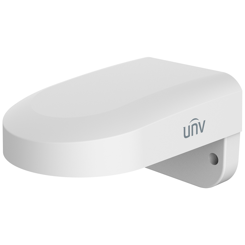 Vægbeslag - Til box kameraer - Egnet til udendørs/indendørs brug - Hvid farve - 180 (D) x 125 (H) x 101 (B) mm