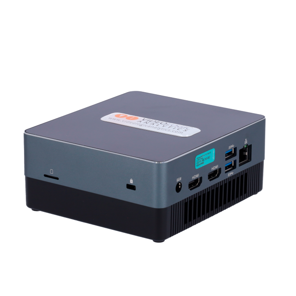 Videologic VLN-IALITE-PLUS Server - Inkluderer 6 AI kanaler - 256GB SSD harddisk - Kompatibel med termiske og synlige kameraer - Analytisk opløsning op til CIF størrelse - Signalmodul 4I/4O
