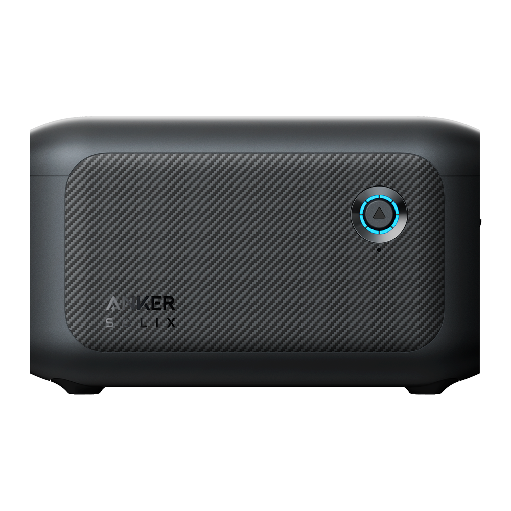 Anker Solix Ekspansionsbatteri - Stor kapacitet 1056Wh (33Ah) - Flere udtag og opladningsmuligheder - 3000 livscykler - Kompatibel med ASOX-C1000X (2112Wh) - Overvågelig med App