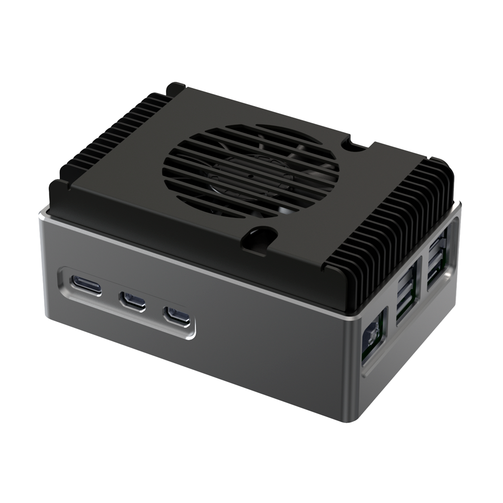 VCA Technology VCAserver AI Bridge - Model VCA-ABP100 - Broadcom BCM2712 - Hailo-8 - 64GB SD kort - O.S. Linux Ubuntu 22.04 LTS - Inkluderer 8 ProAi licenser