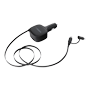 VEGER - Biloplader - Effekt 84W - Hurtigopladning PD 30W, QC 18W, PPS 33W - USB-C, USB-A udgange og kabler inkluderet - Inkluderede kabler: USB-C og Lightning