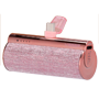 VEGER Mini Powerbank med LEDs til opladning - Kapacitet 5000mAh - USB-C port indgang - USB-C port udgang, USB-C stik - Oplad 1 enhed - Metallic pink