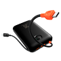 VEGER Power bank med LCD display - Kapacitet 20000mAh - USB-C indgange, USB-C kabel - USB-C og USB-A udgange og integrerede kabler - Integrerede kabler: USB-C og Lightning - Ultrahurig opladning | 4 enheder samtidigt