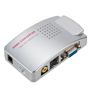 Video adapter - Indgange: VGA - Udgang: VGA, S-VIDEO og RCA Video - Flere understøttede opløsninger - Video System NTSC og PAL - Billedindstillinger via OSD menu