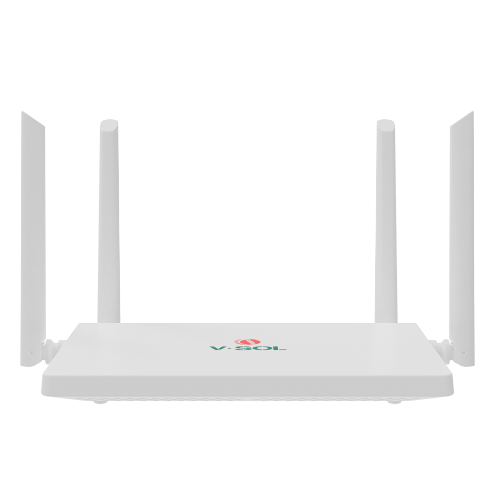 V-SOL Wi-Fi Router 6 AX3000 - 4 Porte RJ45 10/100/1000 Mbps - 802.11ax 2x2 og dual band 2,4 og 5 GHz - Small Office / Home Office / Gaming