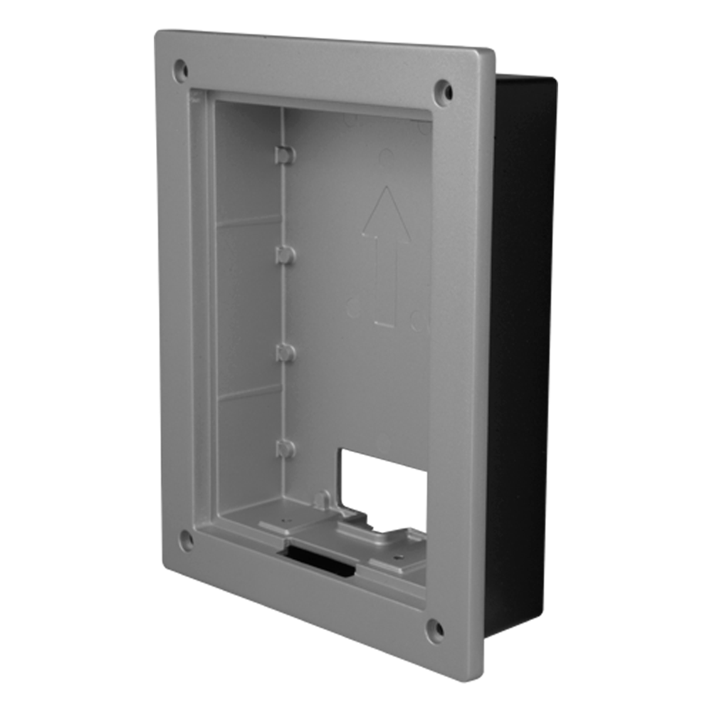 X-Security - Forbindelsesdåse til XS-V2202E-(X) - A modul - 162,9mm (H) x 128,9mm (B) x 35mm (D) - Aluminiumslegering ramme inkluderet - Alsidig tilslutning, kabelindgange på alle sider