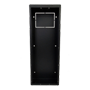 X-Security - Overfladebeslag til Villa video intercom XS-V6441E-IP - A modul - 411mm (H) x 150mm (B) x 127mm (D) - Lavet af aluminiumslegering - Alsidig forbindelse, kabelindgange på alle sider