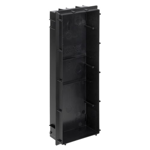 Monteringsboks - Video intercom specifik - Kabelføring - 400mm (H) x 150mm (B) x 63mm (D) - Egnet til lejligheds video intercom - Lavet af ABS plastik