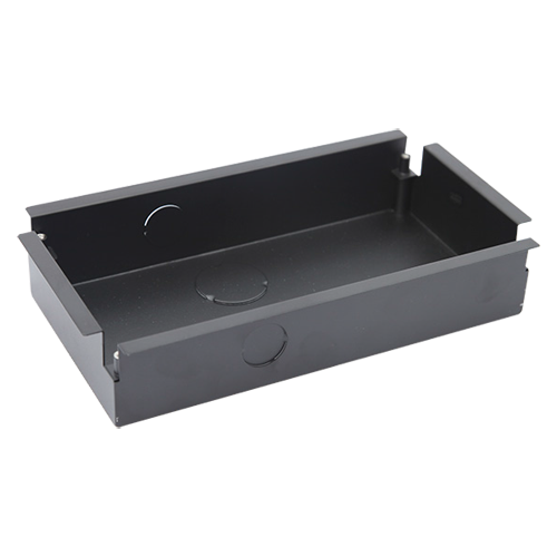 Monteringsboks - Video intercom specifik - Kompatibel med XS-V2000E-M(X) - Dobbelt modul - 255mm (H) x 143mm (B) x 51mm (D) - Stålkonstruktion / Kræver XS-VF002