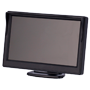 LCD monitor 5" Analog - Streamax kompatibel - M12 4pins og RCA stik - Strøm 12VDC - Justerbart beslag