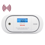 X-Sense Standalone Kulmonoxid Alarm - Mulighed for forbindelse af 24 RF detektorer 868MHz - Batterilevetid 5 år (udskiftelig) - Indikatorlys og hørbar alarm 85 dB ved 3m - Testknap og LCD skærm - Certificeret EN 50291